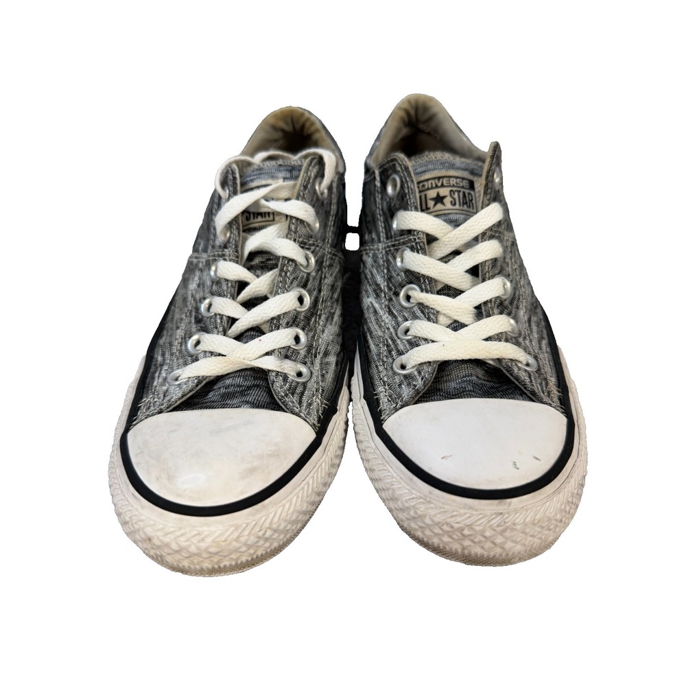 Converse Chuck Taylor All Star Low-Top Heathered‎ Gray Sneakers US8